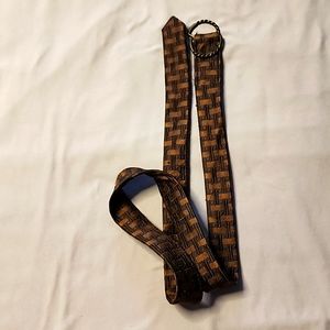 JCrew silk belt medium